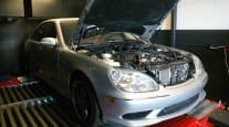 S65 AMG is in for custom exhaust!
