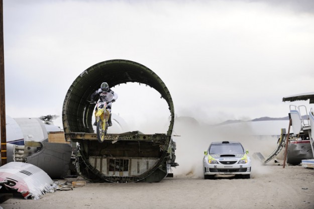 Ken Block on Top Gear!