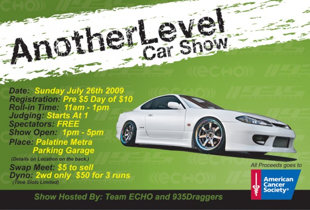 Another Level Car show for Cancer!