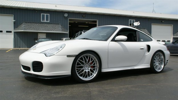 Porsche back in for spacers!