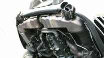 911 Turbo muffler install!