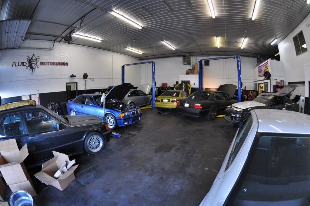 Around the shop: