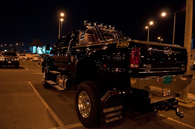 Way, way overboard with a F-650. Awesome.
