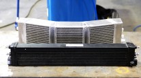 C63 Fabrication:  Oil Cooler