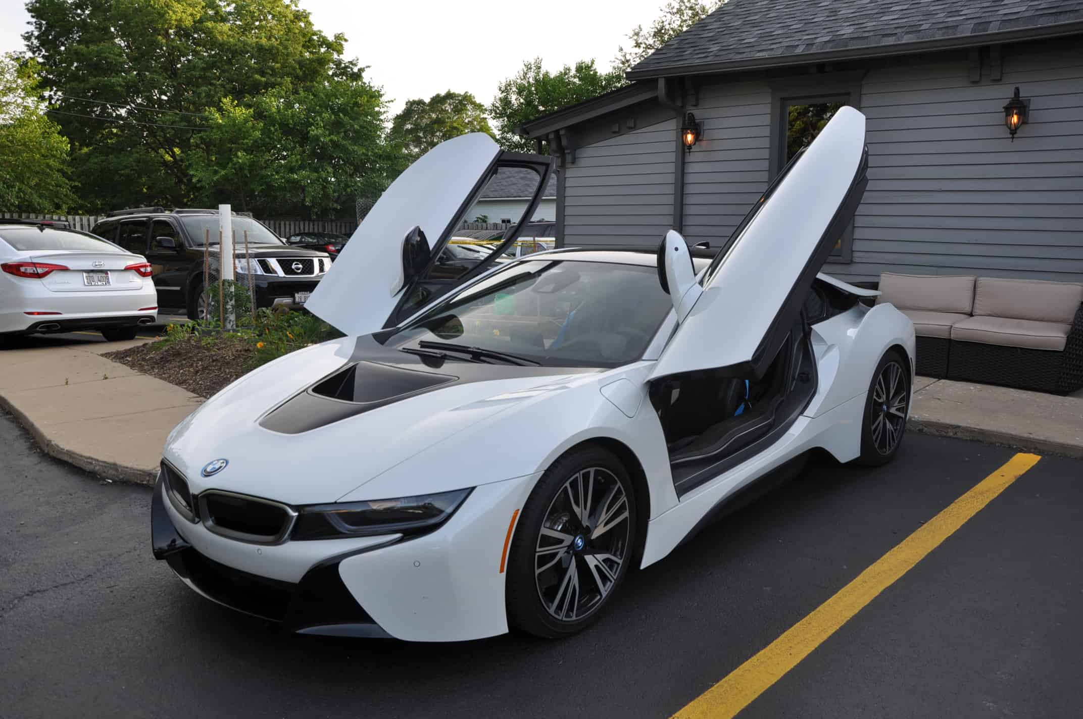 Plainfield Car Show Import Night Bmw I8 Open Doors White Black Car Repair Performance Fluid Motorunion 2108 W Ferry Rd Unit 102 Naperville Il