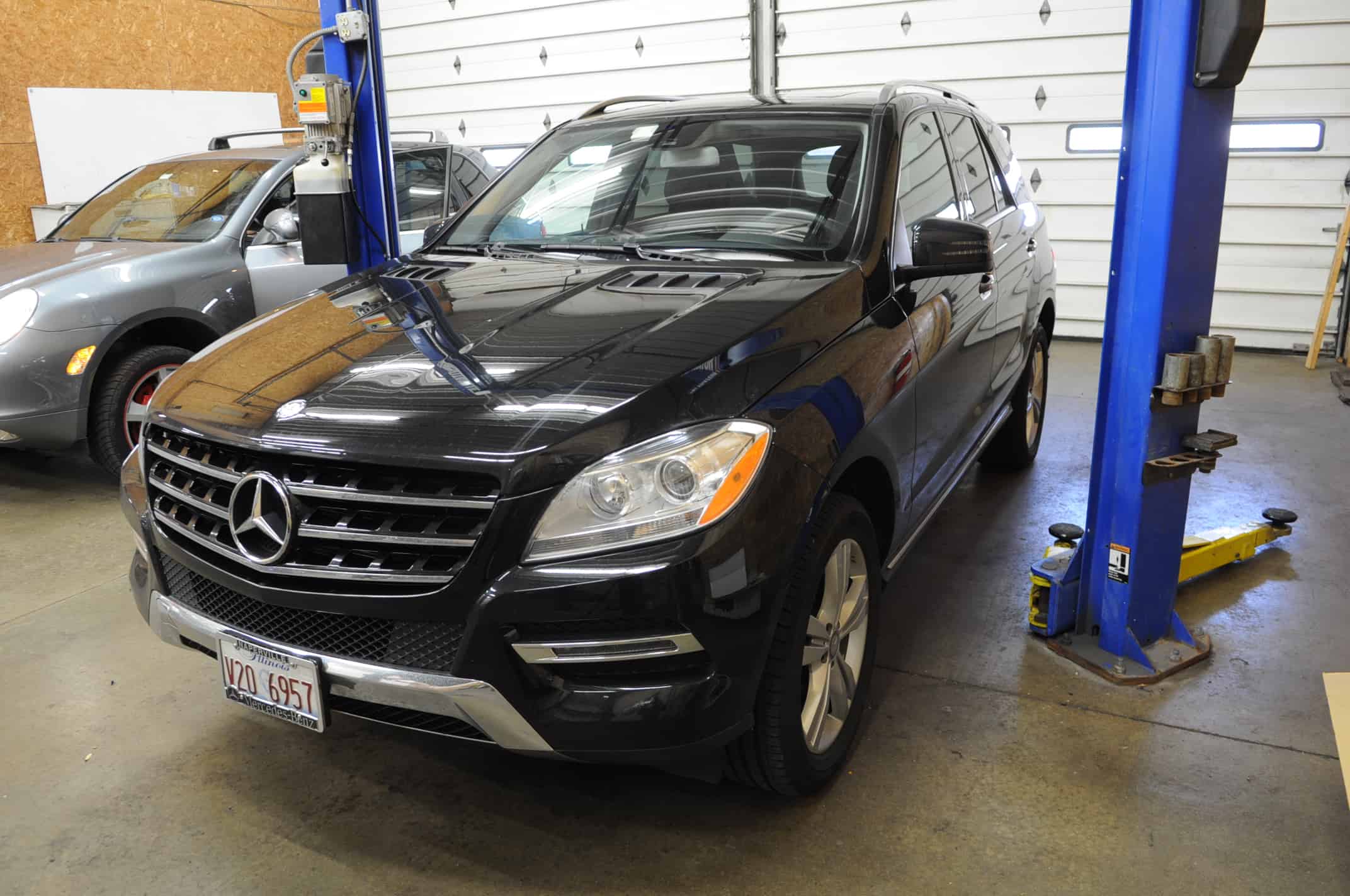 mercedes oil change