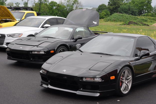 acura honda nsx black front end side view - Car Repair 