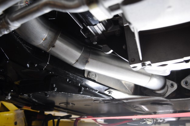 Chevrolet Corvette C7 Cat Delete Pipe Fabrication (7)