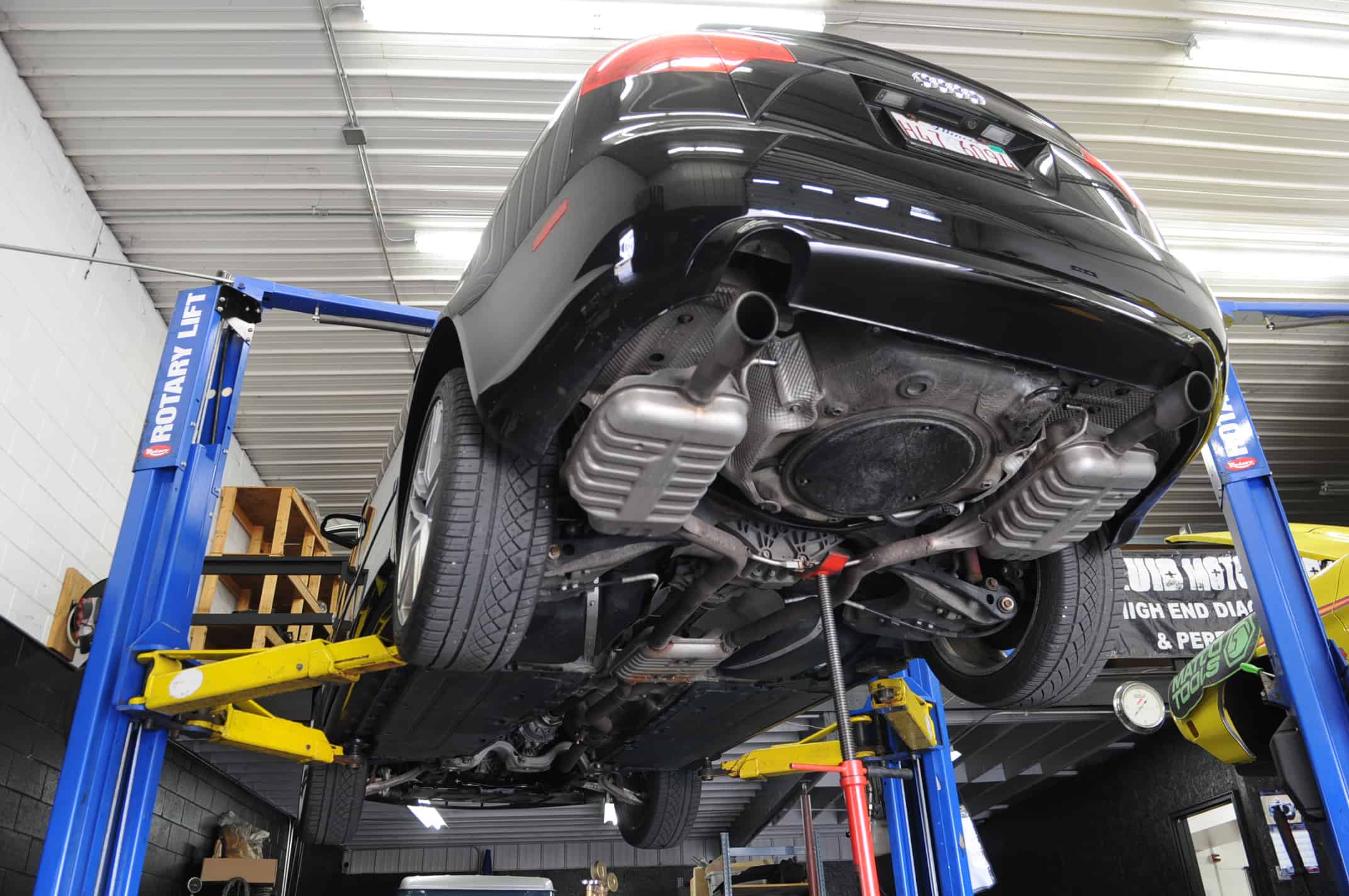 Audi A4 Billy Boat Cat Back Exhaust System Install 1 | Car Repair