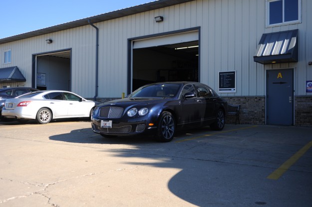 Drivers side Front Bumper headlights Bentley Flying spur Series 51 At Fluid MotorUnion Naperville