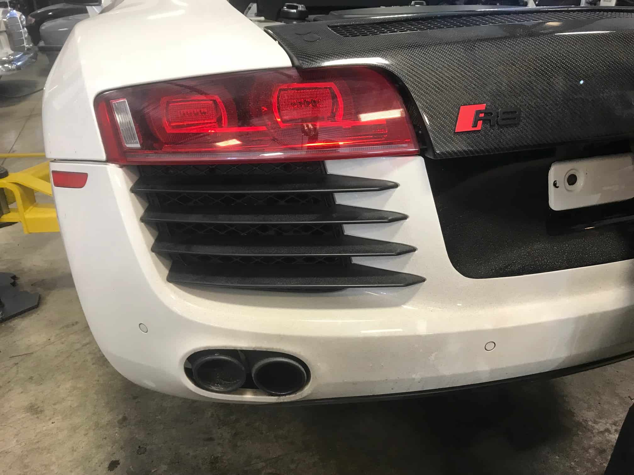 Audi R8 Exhaust Replaced back to Stock (25) | Car Repair, & Performance