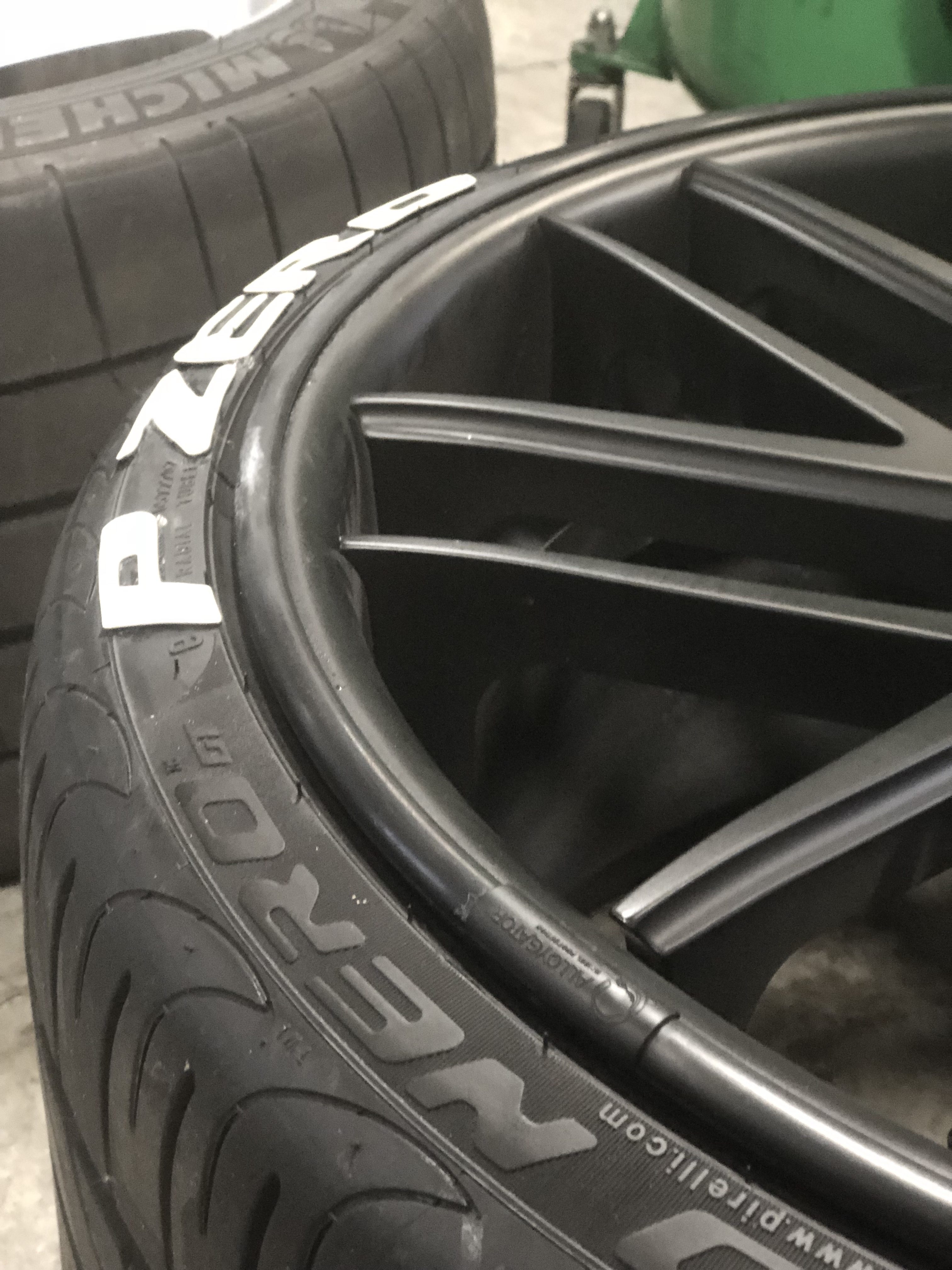 tired curb rash alloy gator wheel protection