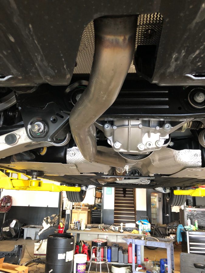 2018 Alfa Romeo Giulia Exhaust and Rear End Change