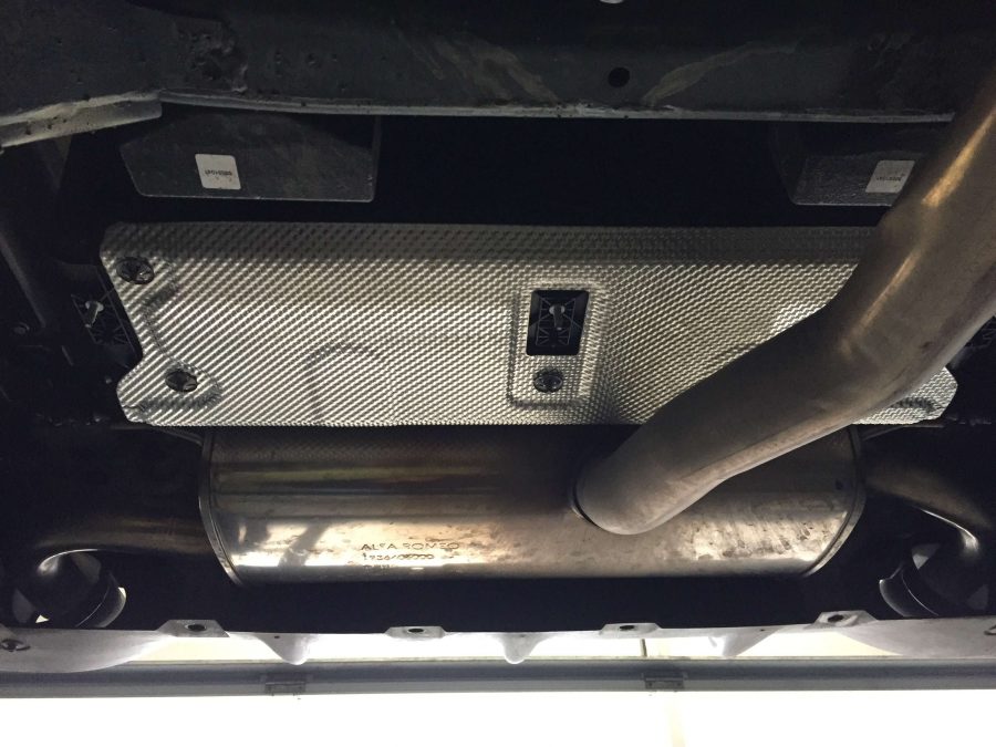 2018 Alfa Romeo Giulia Exhaust and Rear End Change