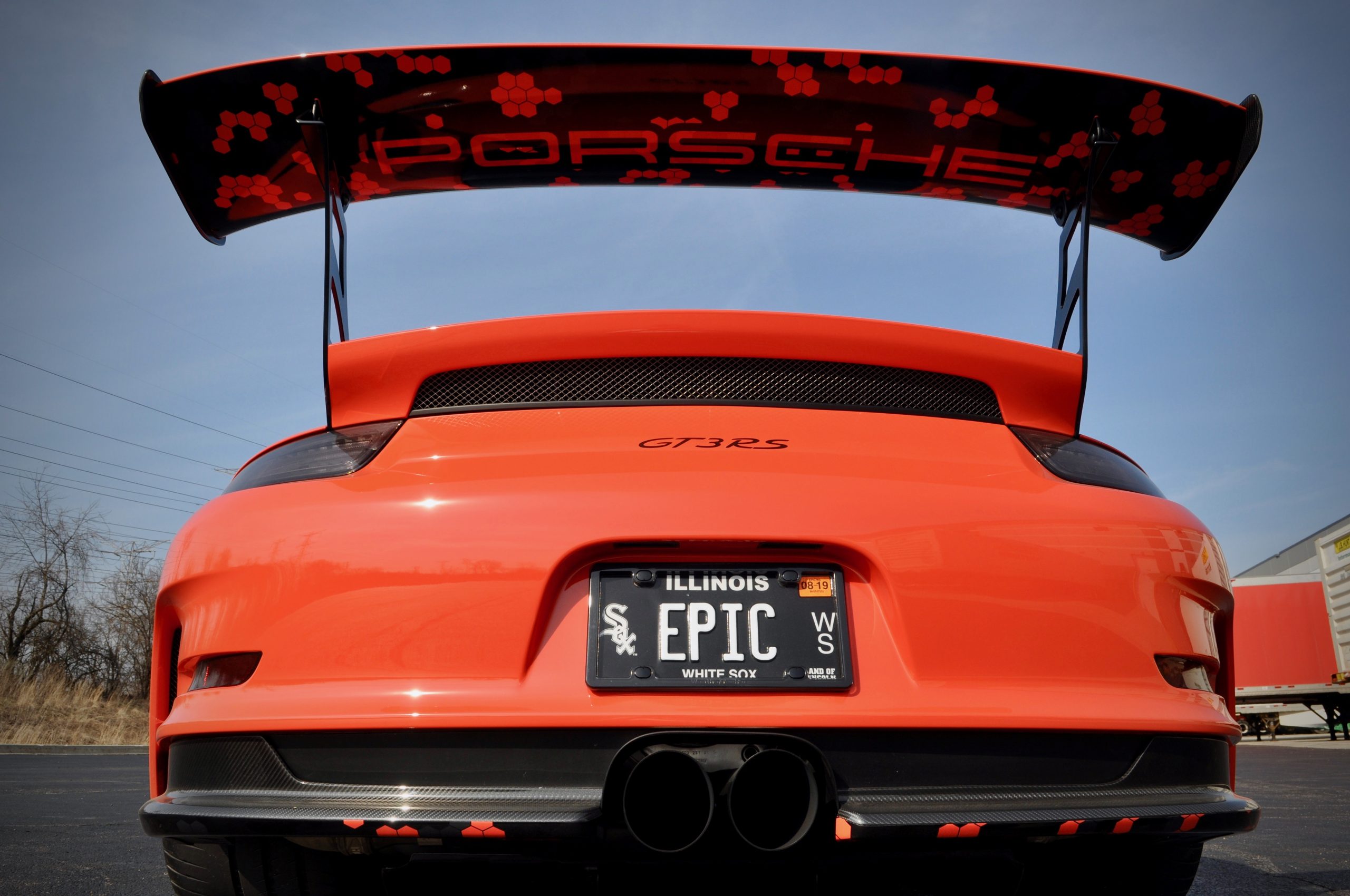 Porsche GT3RS Wing